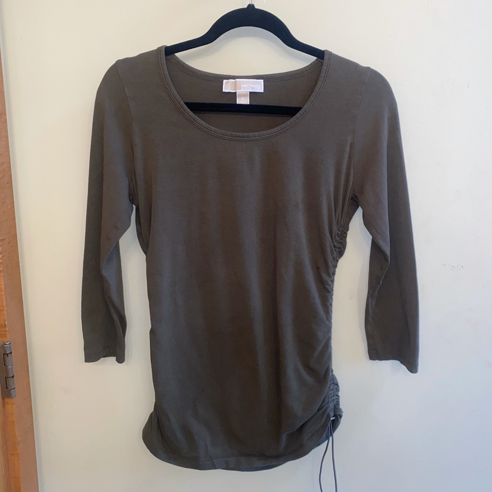 Michael Kors quarter sleeve top